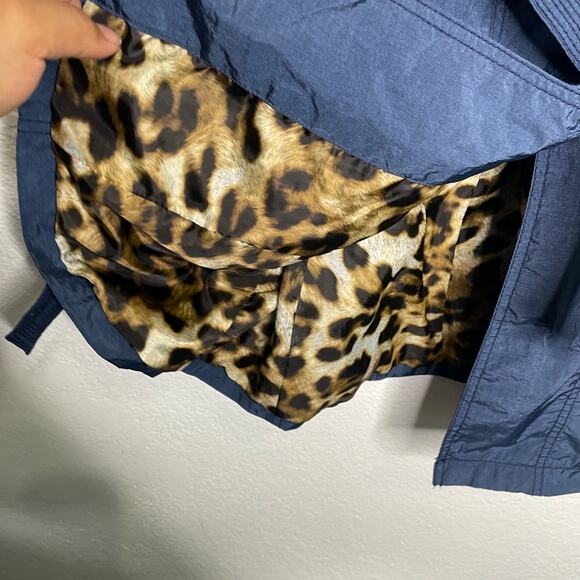 Laundry by Shelli Segal Womens Jacket Size XS Blue Button Front Long Sleeve - Picture 14 of 16